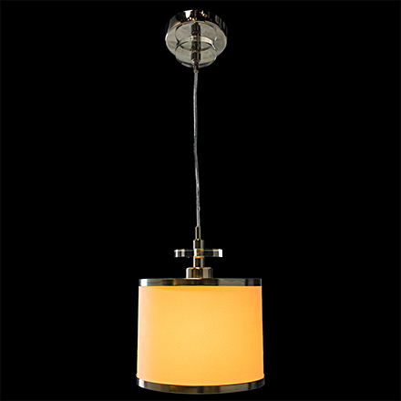 Furore 1: Белый подвесной светильник в стиле неомодерн