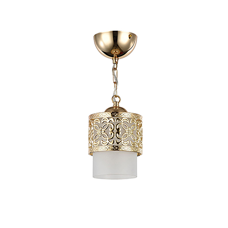 Золотой подвесной светильник в восточном стиле