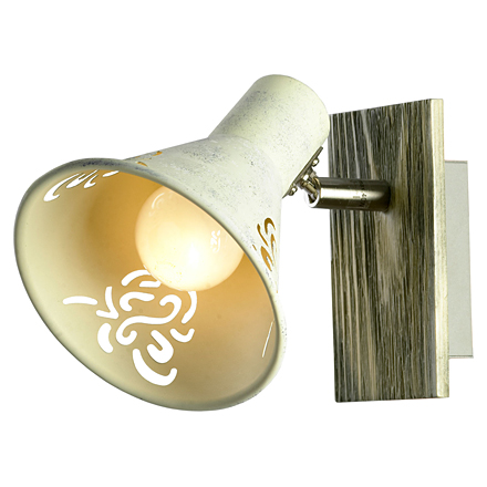 Mcconnico 1: Настенный светильник (цвет коричневый, серый)