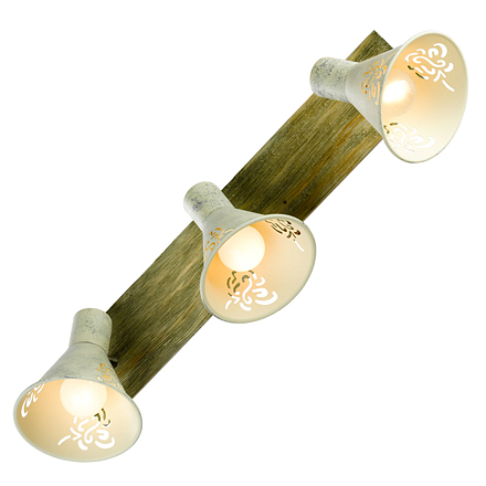 Mcconnico 4: Настенный светильник (цвет коричневый, серый)