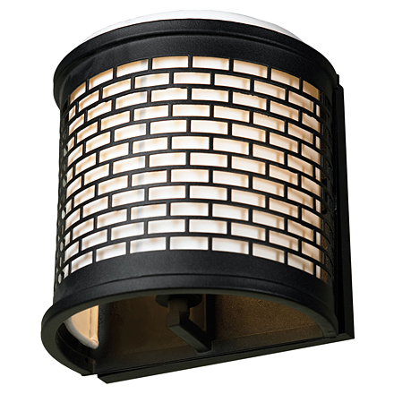 Levittown 1: Настенный светильник в стиле лофт (цвет черный, белый)