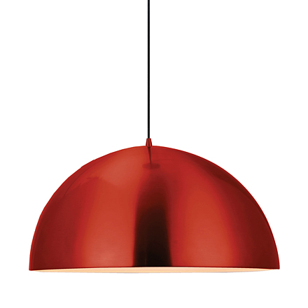 Подвесной светильник в стиле лофт (цвет красный)