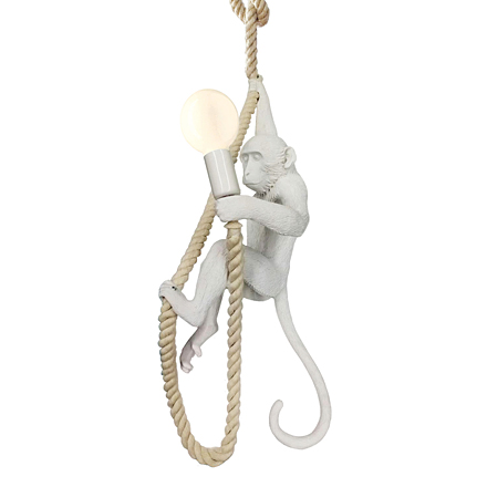 Подвесной светильник в стиле лофт (цвет белый)