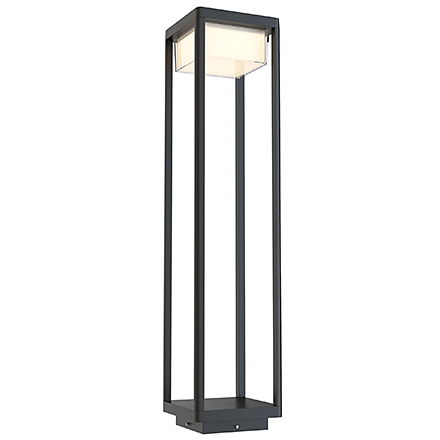 Уличный современный светильник (цвет черный)