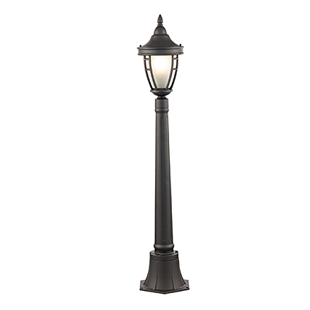 Уличный фонарь столб малый (цвет черный)