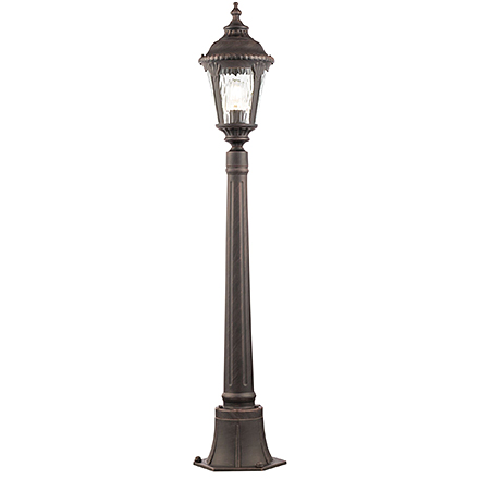 Outdoor Goiri 1: Уличный фонарь столб малый (бронза антик)
