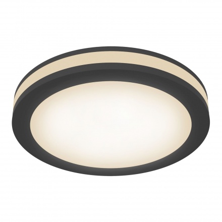 Phanton LED: Встраиваемый светодиодный светильник (черный)