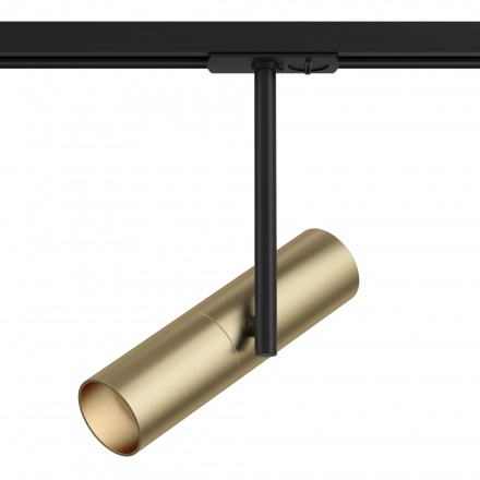 Lamp Busbar 1: Поворотный трековый светильник (черный с золотом)