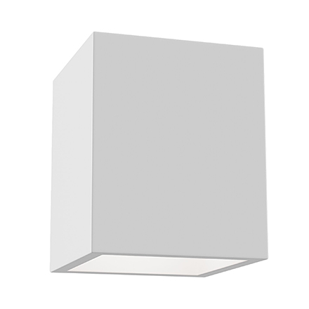 Conik gyps 1: Накладной потолочный светильник из гипса (белый)