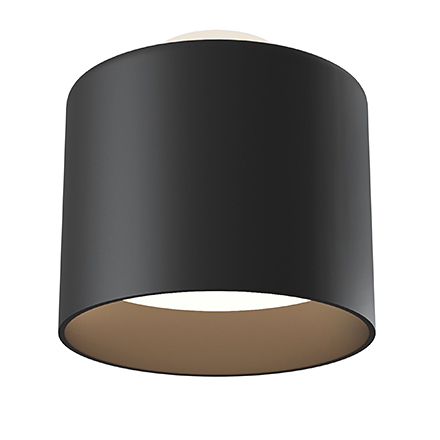 Planet LED: Накладной потолочный светодиодный светильник (черный)