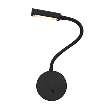 Stem LED: Светодиодное бра с выключателем (черный)