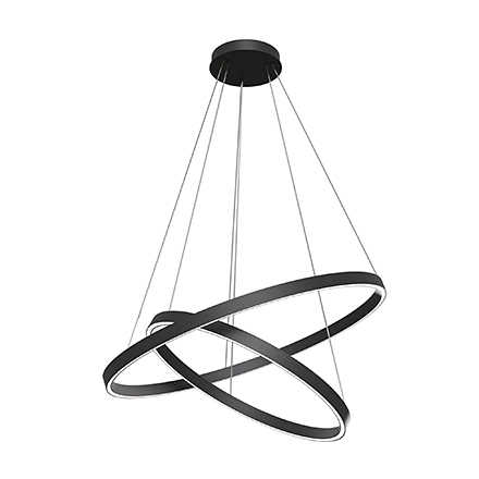 Rim LED: Подвесные светодиодные обручи (черный)