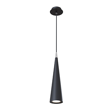 Nevill 1: Подвесной светильник конус (черный)