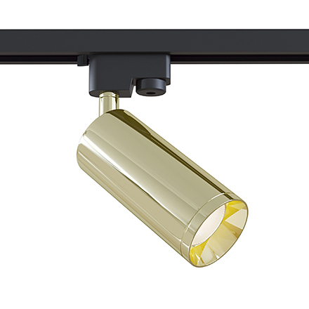 Lamp Busbar 1: Поворотный трековый светильник (золото)