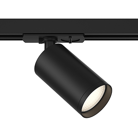 Lamp Busbar 1: Поворотный трековый светильник (черный)