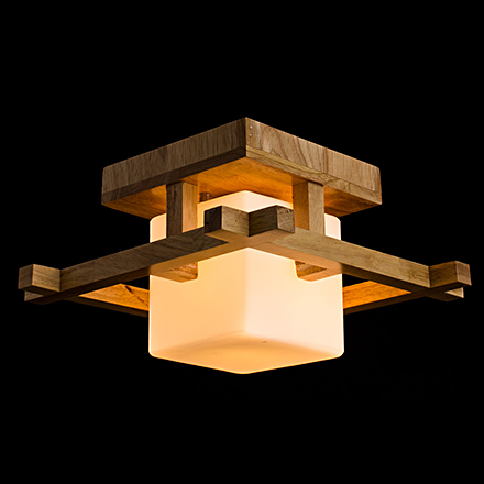 Woods 1: Потолочный светильник в восточном стиле
