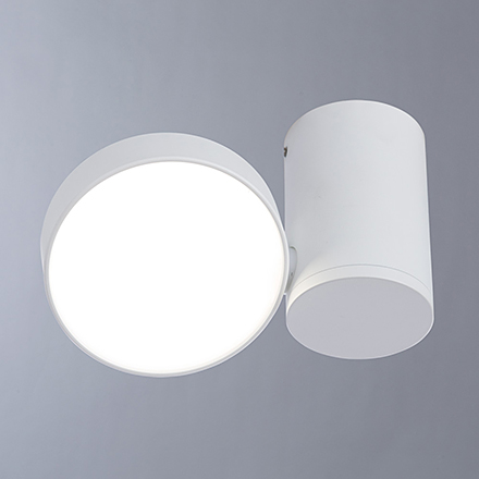 Белый накладной светодиодный светильник