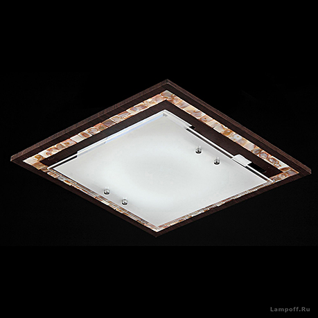 Потолочный светильник цвет коричневый / FR4810-CL-03-BR