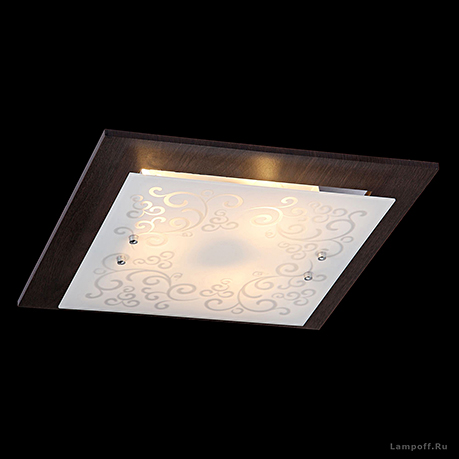 Потолочный светильник цвет коричневый / FR4811-CL-03-BR