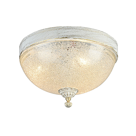 Потолочный светильник цвет белый с золотом / FR2747-CL-03-WG