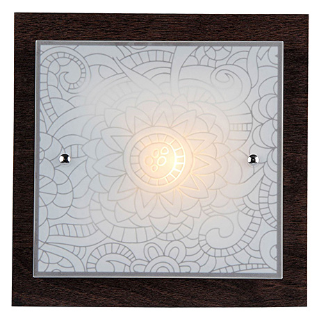Потолочный светильник цвет коричневый / FR4812-CL-01-BR