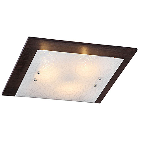 Потолочный светильник цвет коричневый / FR4812-CL-03-BR