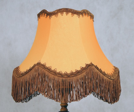 Настольная лампа цвет коричневый и оранжевый / LN14-TR02-OR