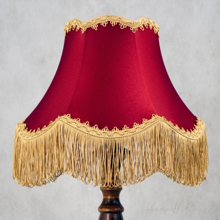 Прикроватная лампа цвет бордовый/коричневый / LN06-TR02-BO