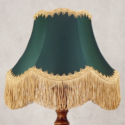 Прикроватная лампа цвет коричневый и зеленый / LN06-TR02-ZL