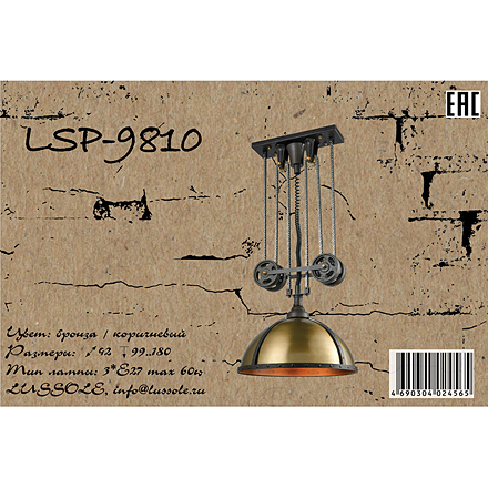Lussole Рочестер 3 / LSP-9810
