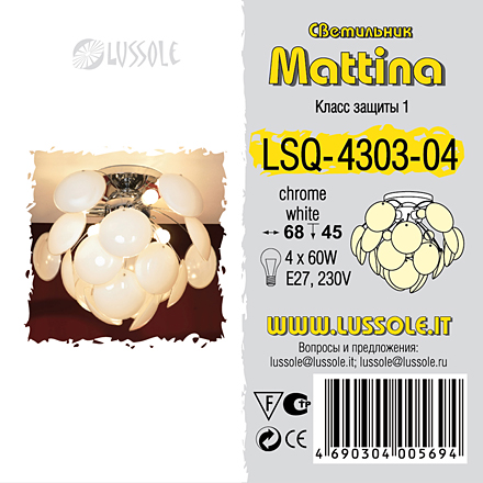 LSQ-4303-04 цвет хром