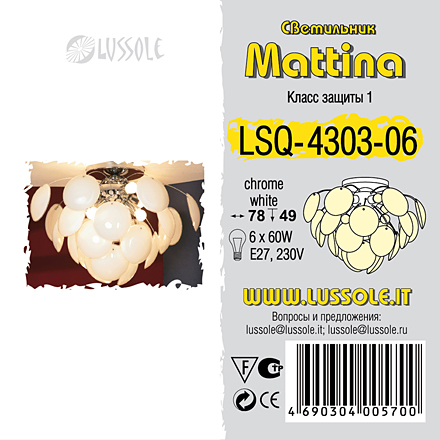 LSQ-4303-06 цвет хром