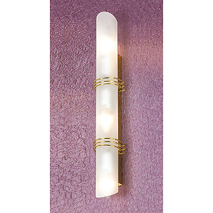 Selvino 3: Светильник настенно-потолочный (цвет блестящее золото, белый)