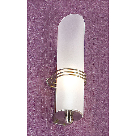 Selvino 1: Настенный светильник (цвет никель, белый)
