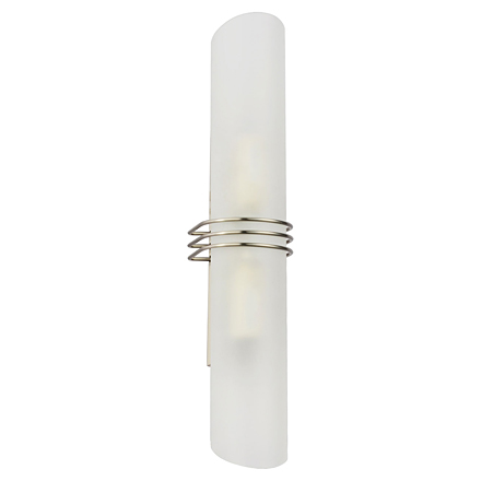 Selvino 2: Светильник настенно-потолочный (цвет никель, белый)