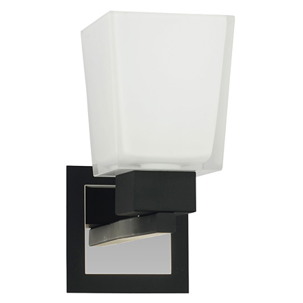 Настенный светильник (цвет хром, черный, белый)