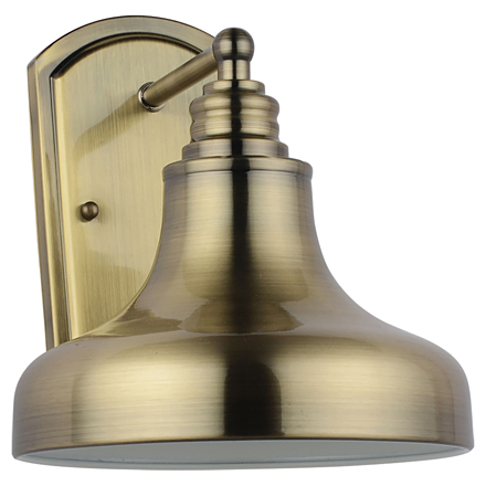 Sona 1: Настенный светильник под бронзу в ретро стиле