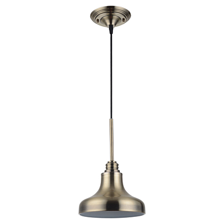 Подвесной светильник-плафон под бронзу