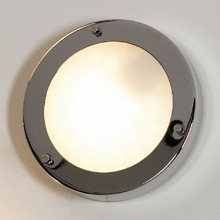 Aqua 1: Светильник настенно-потолочный (цвет хром, белый)