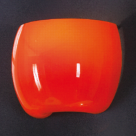 Настенный светильник (цвет хром, оранжевый)