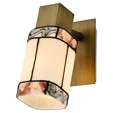 Светильник настенно-потолочный (цвет бронзовый, мульти)
