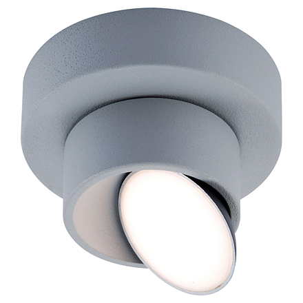 Светильник светодиодный настенно-потолочный серый