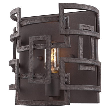 Настенный светильник в стиле лофт (цвет коричневый)