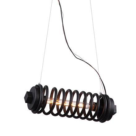 Подвесной светильник в стиле стимпанк