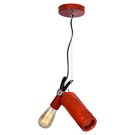 Подвесной светильник-огнетушитель (лофт)