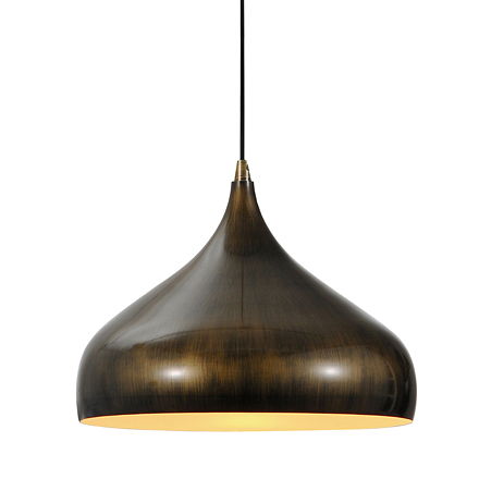 Saratoga 1: Подвесной светильник в стиле лофт (цвет бронзовый)