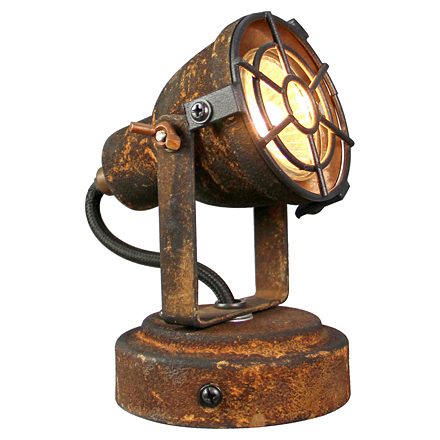 Ржавый светильник-спот в стиле лофт