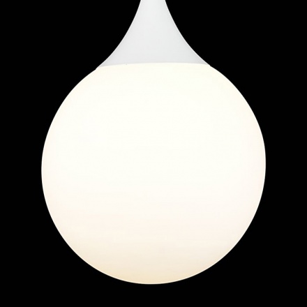 Pendant Dewdrop 1: Подвесной светильник шар 30 см. (цвет белый)
