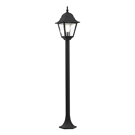 Ландшафтный фонарь столб (цвет черный)