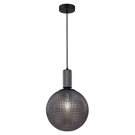 Pendant Milagro 1: Подвесной светильник шар (цвет черный, серый)